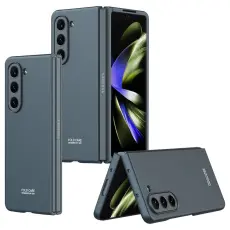 GKK - GKK Samsung Galaxy Z Fold5 Fodral - H&aring;rd PC - Anti-Scratch - Gr&ouml;n