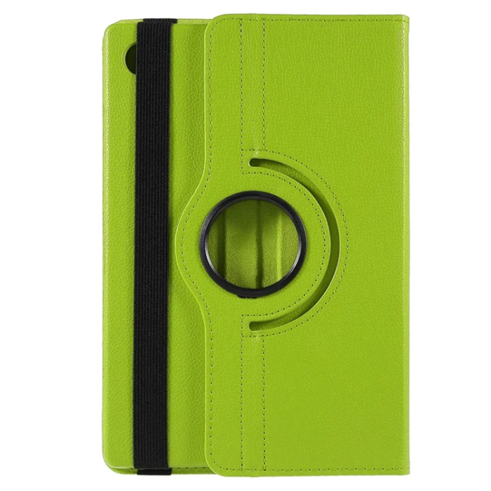 A-One Brand - Galaxy Tab A9 Plus Fodral Rotating Stand PU - Grön