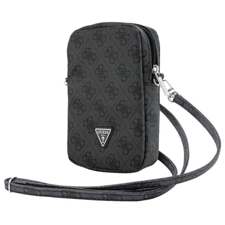 Guess Mobilväska Zip 4G Triangle - Svart | 2353 | AlltMobil