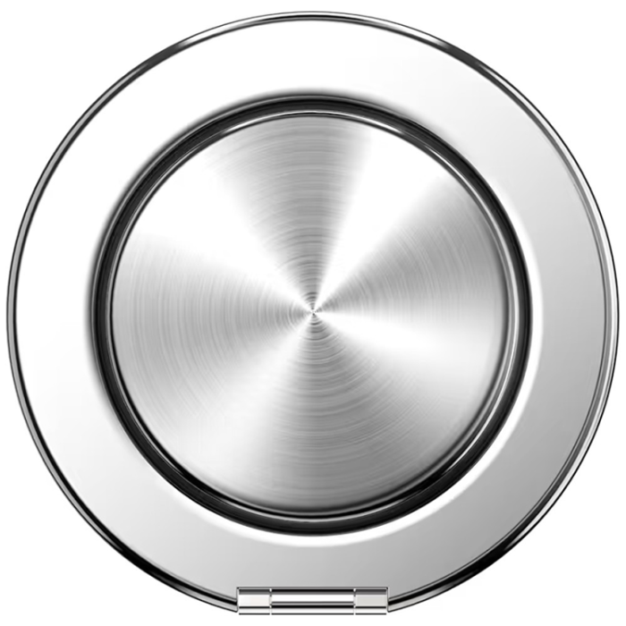 PopSockets - PopSockets MagSafe Popuphållare och Stativ Aluminium Radial - Silver