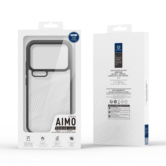 Dux Ducis - Dux Dusic Xiaomi 17 Pro Mobilskal Aimo Series Matte - Svart