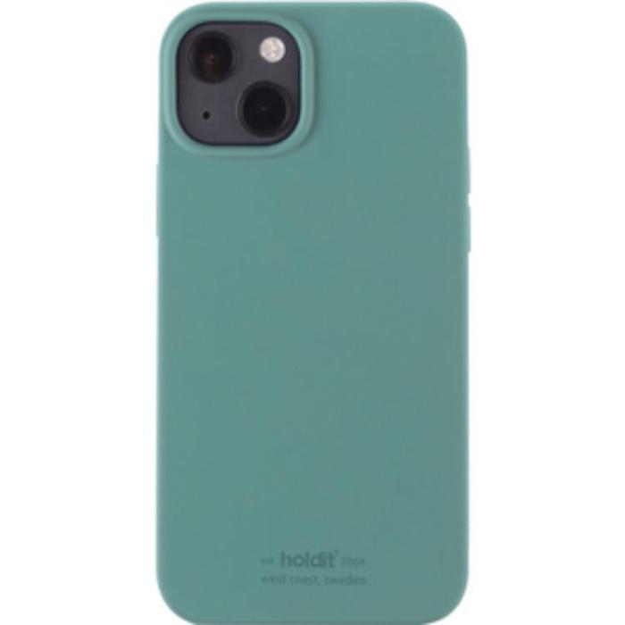 UTGATT5 - Holdit Silicone Skal iPhone 13 - MossGrön