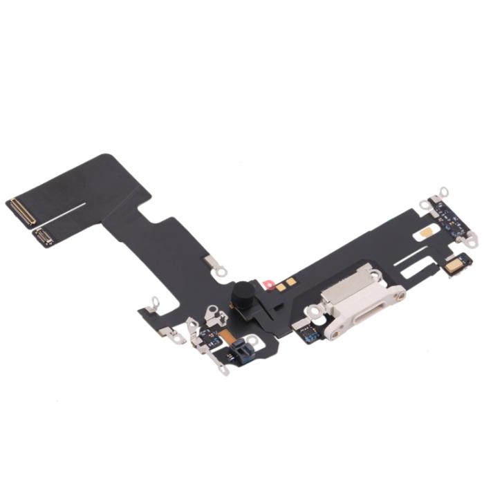 UTGATT1 - iPhone 13 Laddkontakt med Flex - Vit