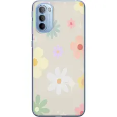 Gustaf - Mobilskal till Motorola Moto G31 med fejdande blommor