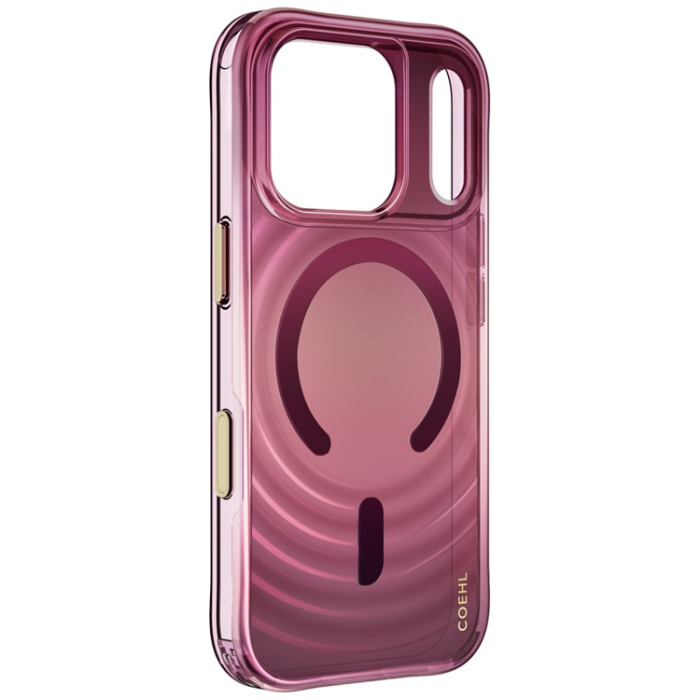 UNIQ - Uniq Mobilskal för iPhone 18 Pro/17 Pro MagSafe Magnetic Coehl Vela - Burgundy