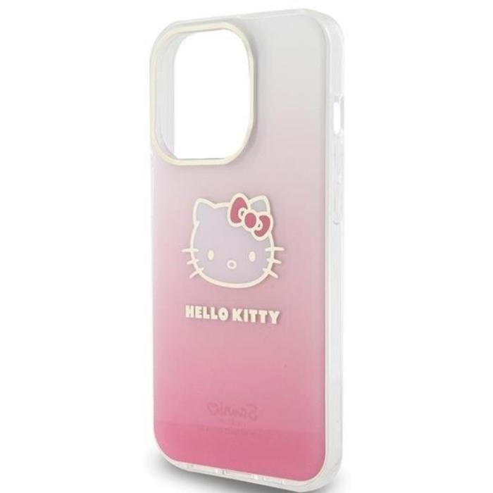 Hello Kitty - Hello Kitty iPhone 15 Pro Mobilskal IML Gradient Electrop Kitty Head