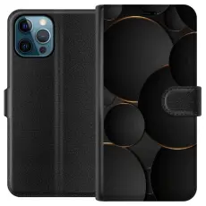 Gustaf - Pl&aring;nboksfodral till Apple iPhone 12 Pro Max med Lyxig Cirklar