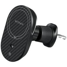PITAKA - PITAKA Qi2 MagSafe Bilhållare med 15W Trådlös Laddning NFC MagEZ Pro 2