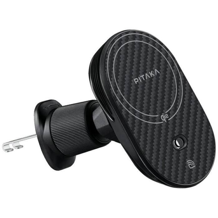 PITAKA - PITAKA Qi2 MagSafe Bilhållare med 15W Trådlös Laddning NFC MagEZ Pro 2