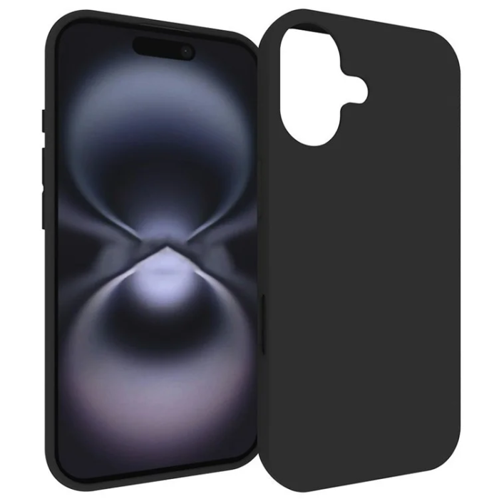 A-One Brand - [100-Pack] iPhone 17 Mobilskal Flexible TPU - Svart