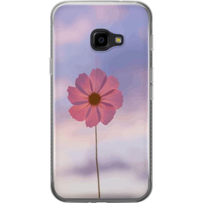 iSecrets - Mobilskal till Samsung Galaxy Xcover 4 med Rosa blomma