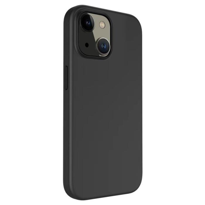 OEM - iPhone 14 Plus Skal Liquid Silicone - Svart