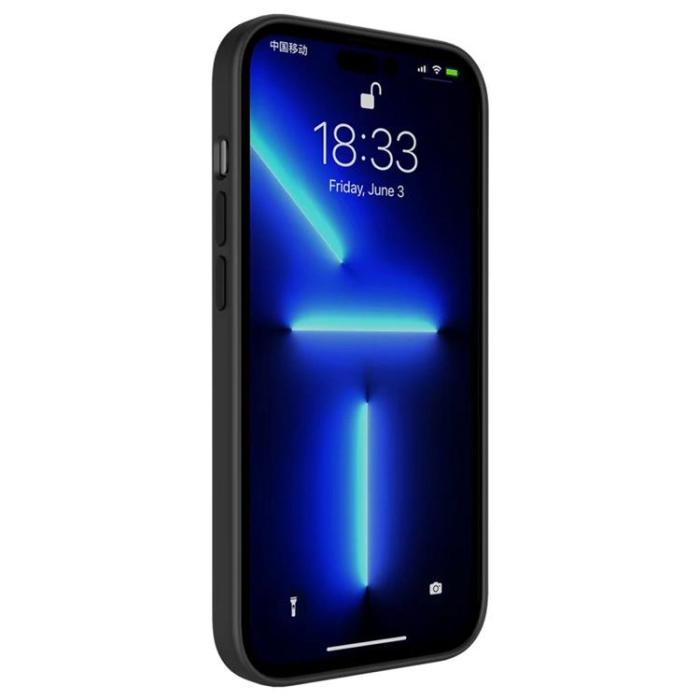 OEM - iPhone 14 Plus Skal Liquid Silicone - Svart