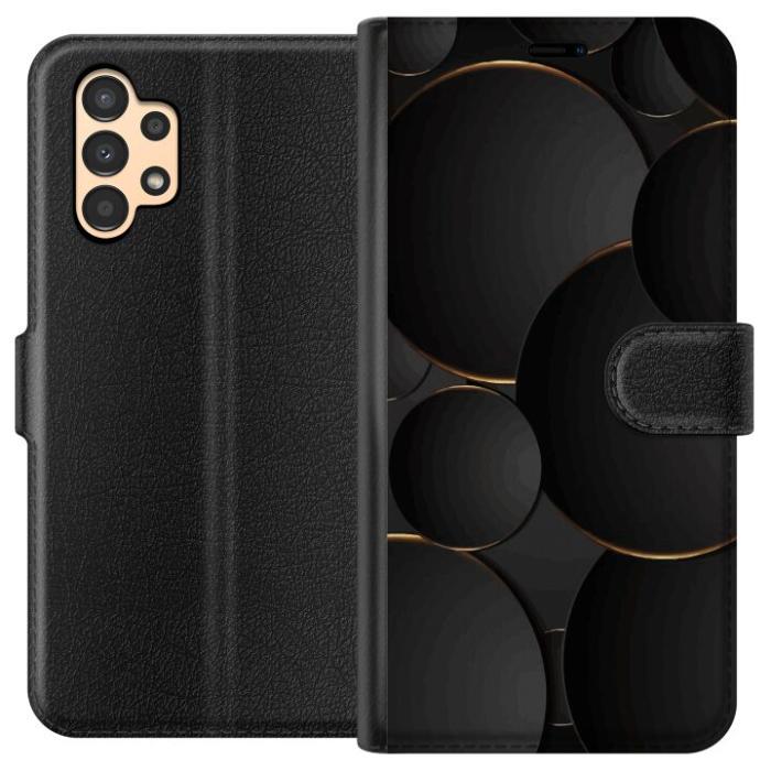 iSecrets - Plånboksfodral till Samsung Galaxy A13 med Lyxig Cirklar