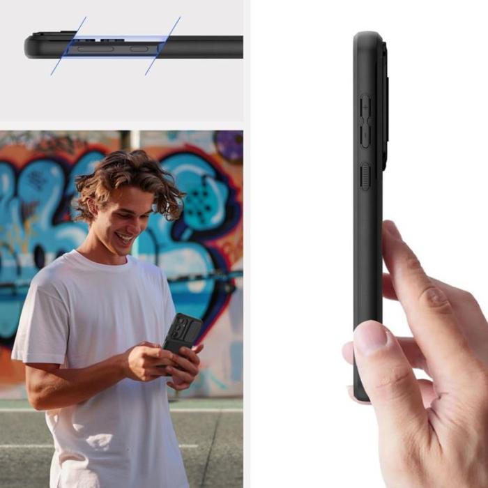 Tech-Protect - Tech-Protect Galaxy A55 5G Mobilskal Velar Cam Plus - Svart