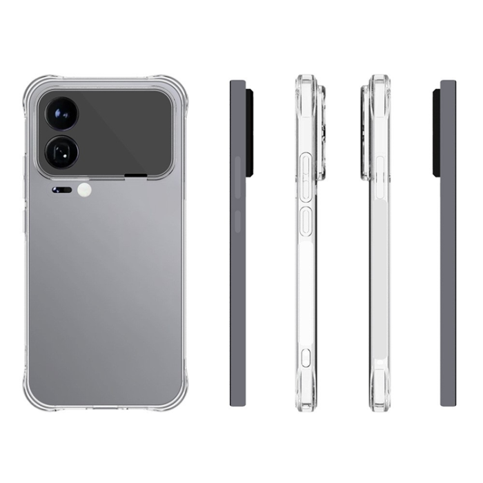 A-One Brand - Xiaomi 17 Pro Mobilskal TPU Non Slip - Transparent