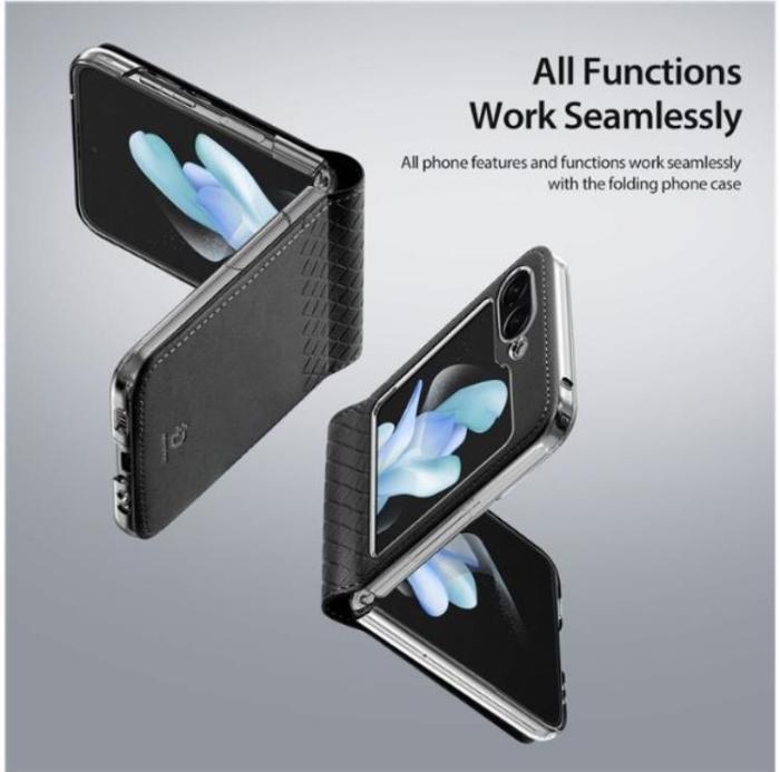 Dux Ducis - Dux Ducis Galaxy Z Flip 5 Mobilskal Bril - Svart