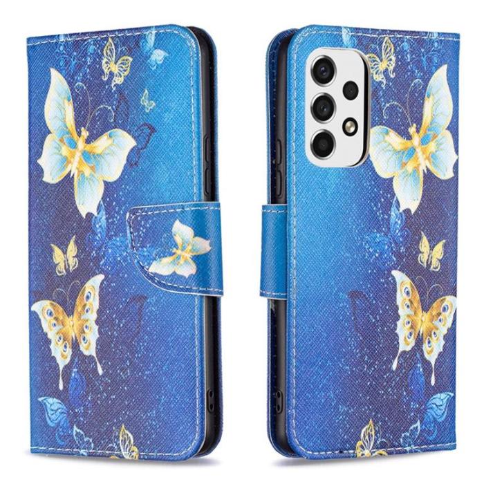 OEM - Galaxy A53 5G Fodral - Golden Butterfly