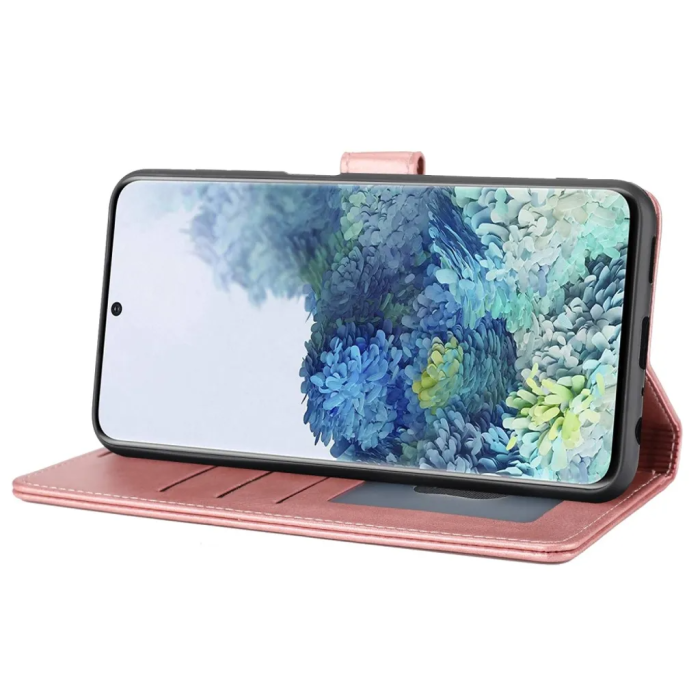 Taltech - Galaxy S23 Plånboksfodral Skyddat - Rosa