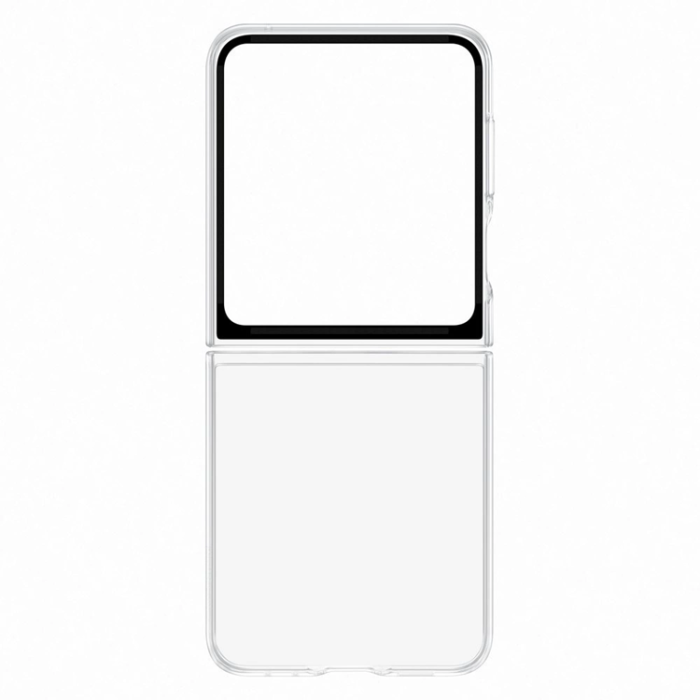 Samsung - Samsung Galaxy Z Flip 5 Mobilskal Flipsuit Silikon - Transparent