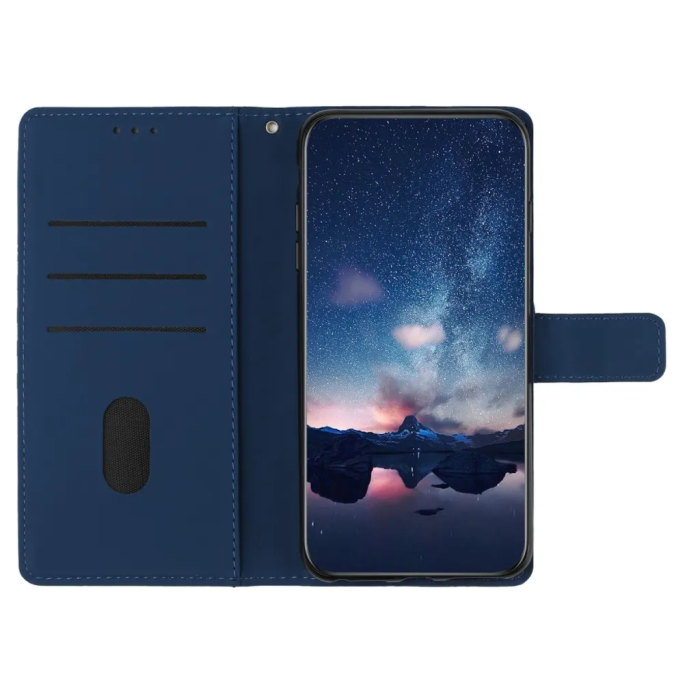 Taltech - Google Pixel 7A Plånboksfodral Tryckt - Blå