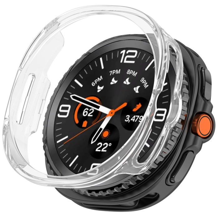 A-One Brand - Galaxy Watch 8 Classic (46mm) Skal Hollow Design - Transparent