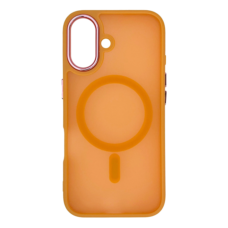 iPhone 16 Mobilskal Magsafe Magnetic Collection - Orange | 2353 | AlltMobil