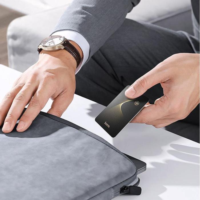 Hoco - Hoco Locator Apple Find My kortformat E92 - Svart