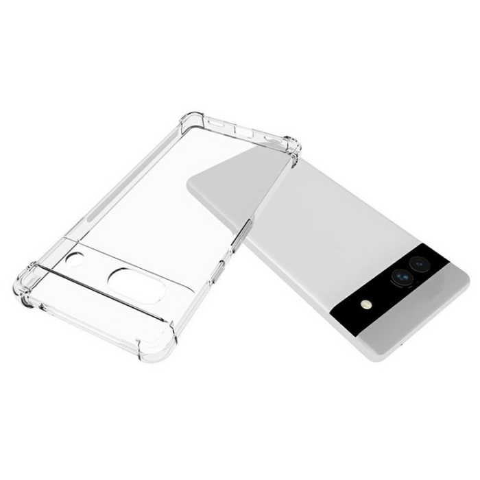 A-One Brand - Google Pixel 7a Mobilskal Non-Slip ShockProof TPU - Transparent