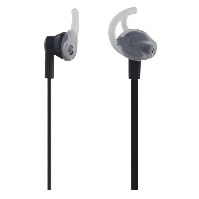 UTGATT5 - STREETZ Bluetooth-sporthörlurar med mikrofon, Bluetooth 4.1, svart