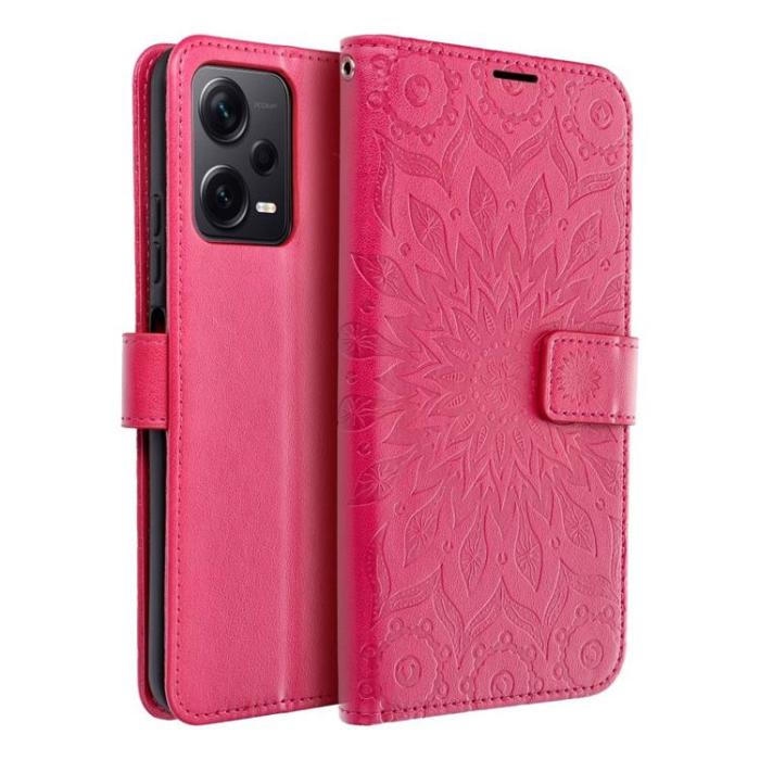 OEM - Xiaomi Redmi Note 12 5G Plånboksfodral Mezzo - Magenta