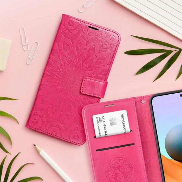 OEM - Xiaomi Redmi Note 12 5G Plånboksfodral Mezzo - Magenta