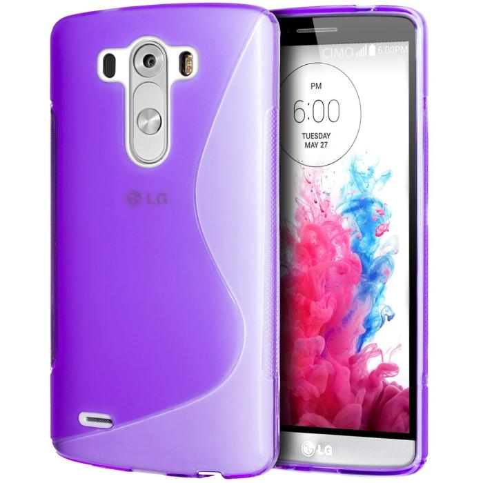 UTGATT5 - FlexiCase Skal till LG G3 (Lila)