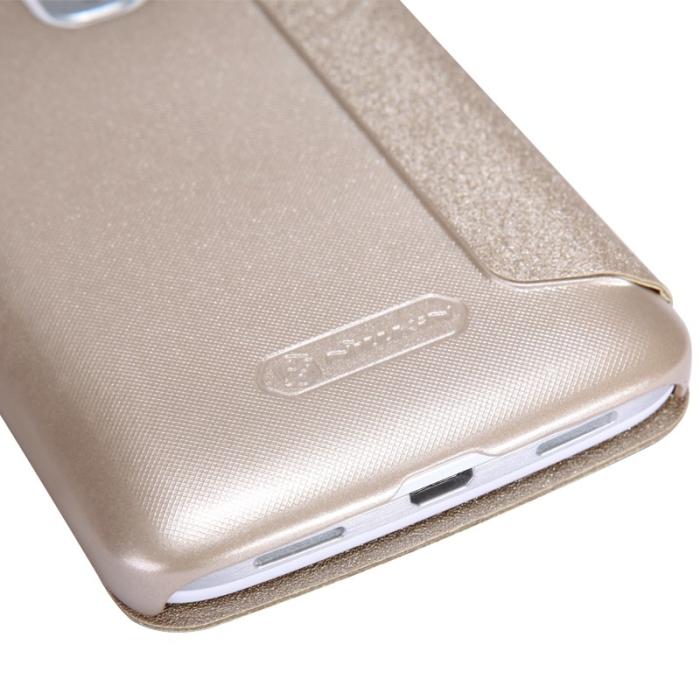 UTGATT5 - Nillkin Sparkle Window View fodral till LG G2 Mini (Gold)