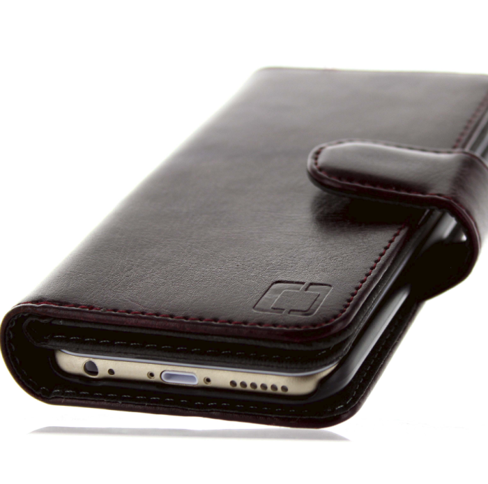UTGATT1 - CoveredGear iPhone 6S Plus plånboksfodral LifeStyle - Vinrött