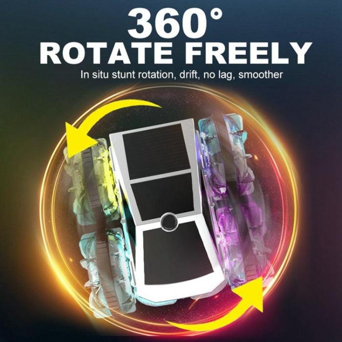 OEM - 2.4G Amfibisk Stuntbil RC Fordon Vattenyta Drifting för Barn (Ålder 3+)