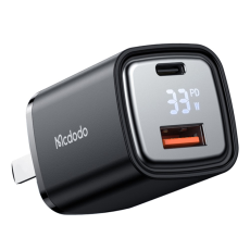 Mcdodo - MCDODO Snabbladdare 33W USB-A - USB-C CN Graphite - Svart