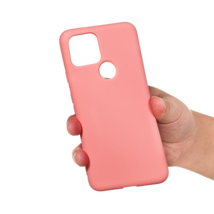 OEM - Liquid Silicone Mobilskal Google Pixel 4a 5G - Rosa