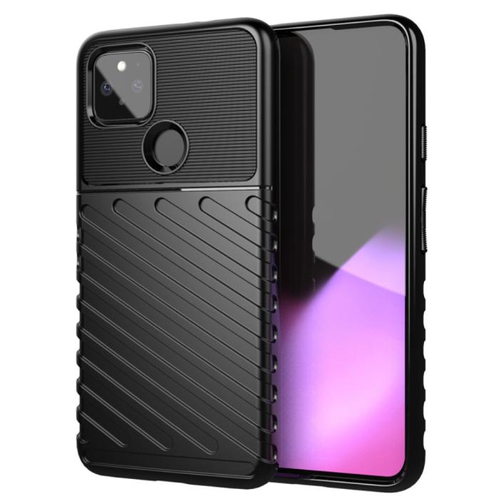 A-One Brand - Thunder Twill Mobilskal Google Pixel 4a - Svart