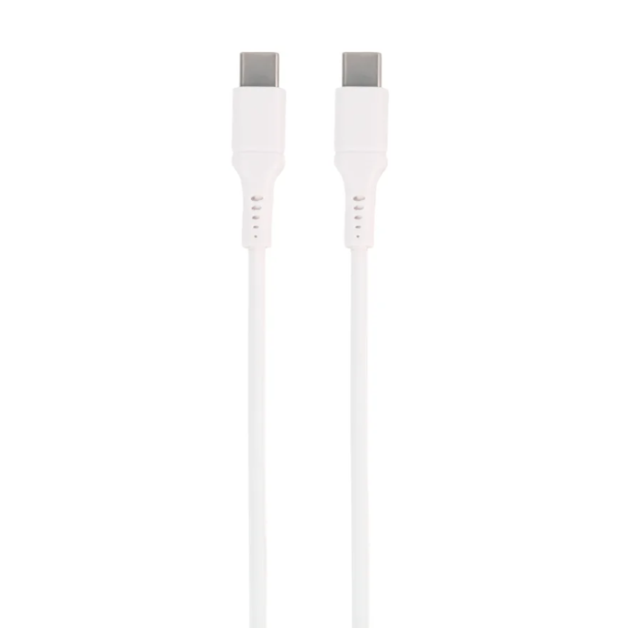 UTGATT1 - Vivanco Hemladdare USB 18W Till USB-C Kabel 1.2m - Vit