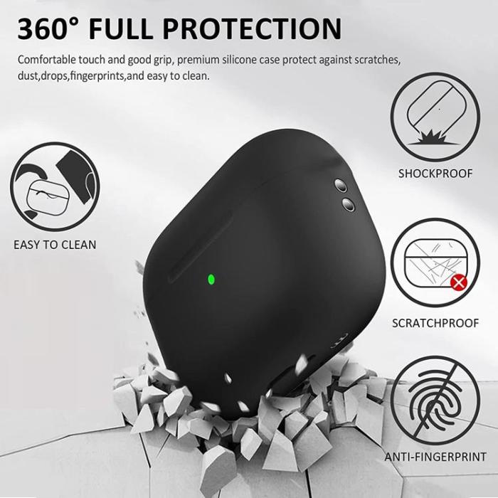 A-One Brand - Airpods Pro 2 Skal Anti Drop med Rem - Blå