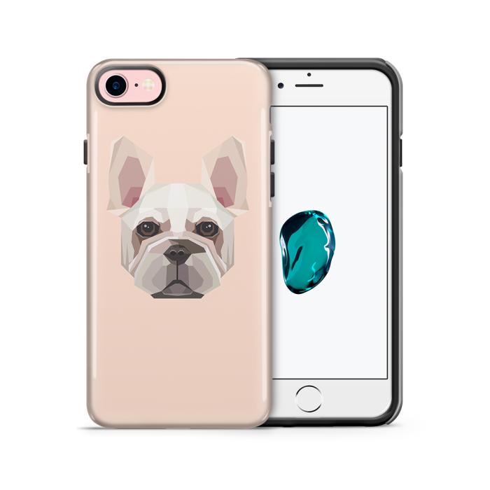 UTGATT5 - Tough mobilskal till Apple iPhone 7/8 - French Bulldog