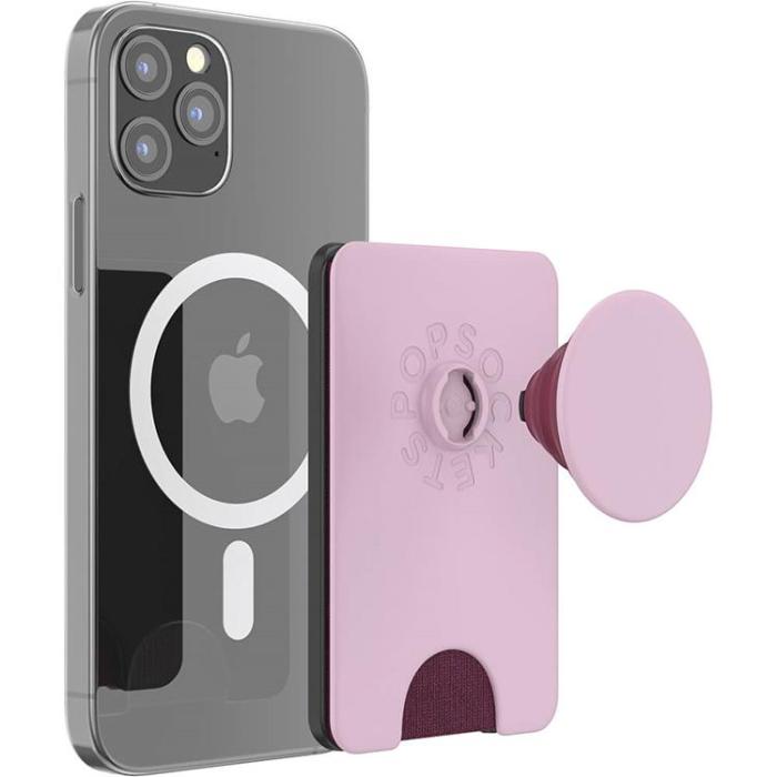 UTGATT - POPSOCKETS PopWallet + för Magsafe med Grip - Blush Rosa