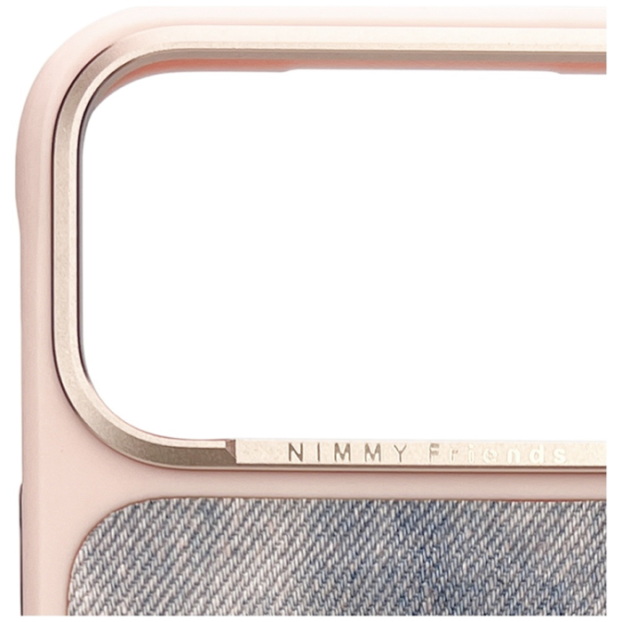 NIMMY - Nimmy Mobilskal För iPhone 17 Pro MagSafe Gentle Pets Series Dog - Rosa