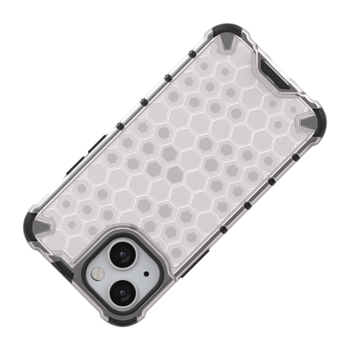 OEM - iPhone 13 mini Mobilskal Honeycomb Armor - Röd
