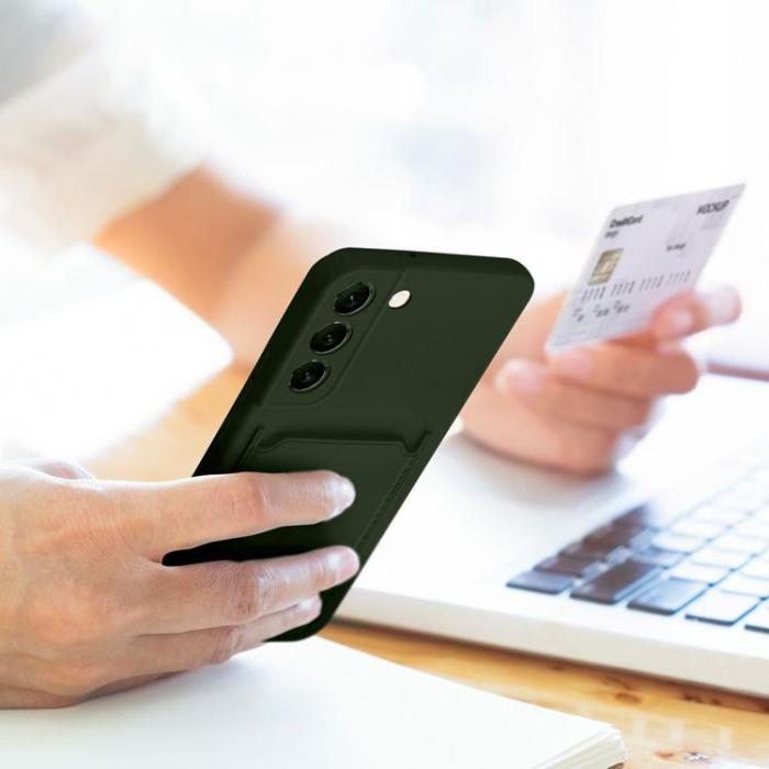 OEM - Galaxy A05s Korthållare Mobilskal - Grön