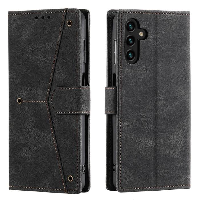 OEM - Samsung Galaxy A37 Plånboksfodral Konstläder - Svart