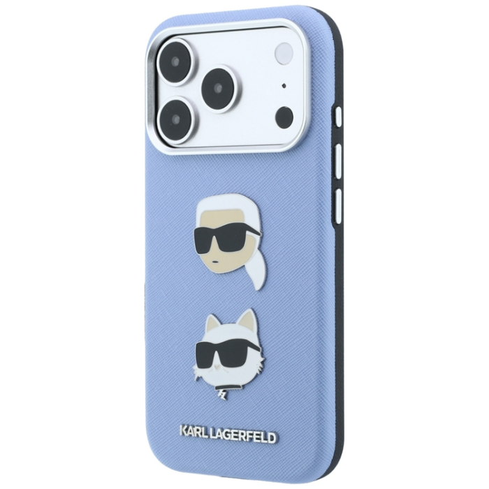 KARL LAGERFELD - Karl Lagerfeld Mobilskal till iPhone 18 Pro Max/17 Pro Max Magsafe Heads Pins