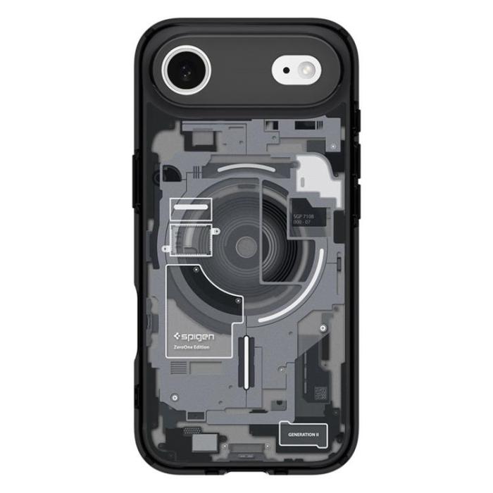 Spigen - Spigen iPhone Air Mobilskal Magsafe Ultra Hybrid - Svart Zero One
