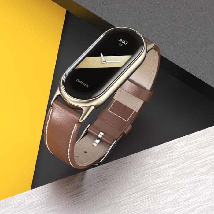 Tech-Protect - Tech-Protect Xiaomi Smart Band 8/8 NFC Armband LeatherFit